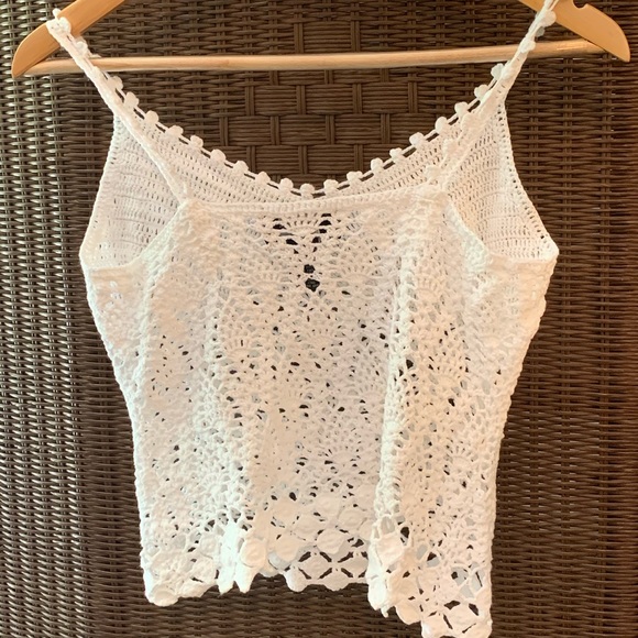 Express Boho-Festival Hand Knit Camisole/Tank - Picture 4 of 6